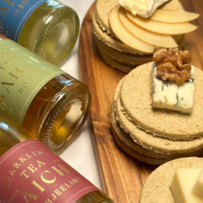 Sparkling Tea and Cheese Pairing