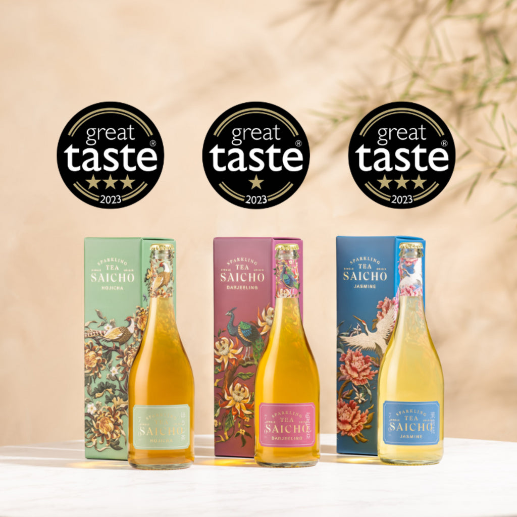 A Toast to Excellence: Saicho Sparkling Tea wins Great Taste Awards in 2023
