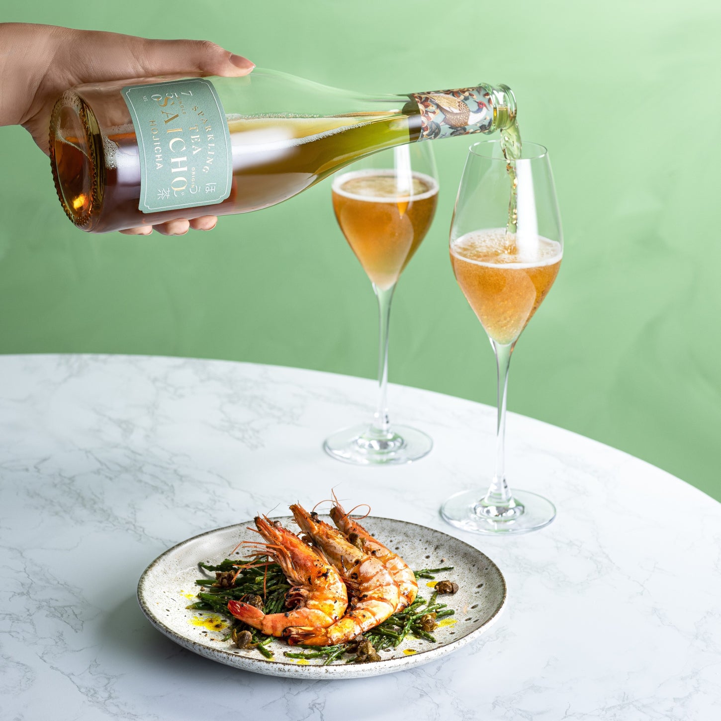 hojicha food pairing, saichodrinks.com