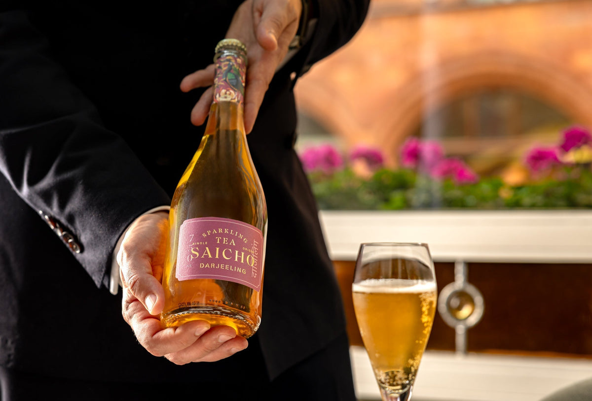 Afternoon Tea, Reimagined: Saicho Sparkling Tea at Jean-Georges at The Connaught